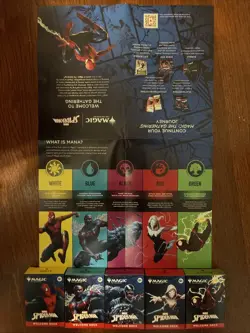 SDCC 2025 Magic: The Gathering Spider-Man Complete Welcome Deck Set (ALL FIVE) - Image 2