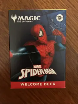 SDCC 2025 Hasbro Magic the Gathering Spider-Man Single Welcome Deck White - Image 1