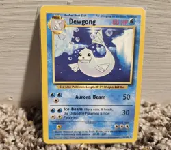 Pokemon TCG Dewgong Base Set 25/102 Regular Unlimited Uncommon - Image 1