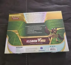 NEW & SEALED Pokemon TCG: Kleavor VSTAR Premium Collection Box - Sword & Shield - Image 2