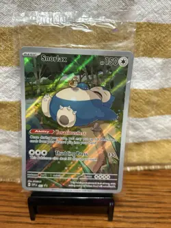 Pokemon TCG Scarlet/Violet 151 Snorlax Holo 051 ETB Sealed Promo Card - Image 1