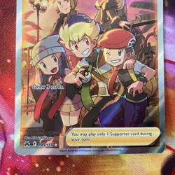 Pokemon TCG Friends in Sinnoh 149/159 Full Art Crown Zenith Set - Image 3