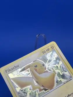 Pokemon Pikachu Holo E Reader Card # 012 Black Star Promo 2003 E Reader Series - Image 2