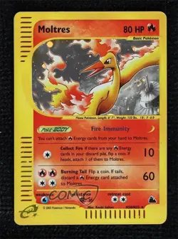 Moltres Pokemon e-Card Series Skyridge #H20 2003 1kx5 - Image 1