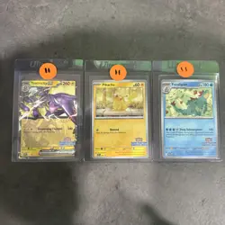 NEW! Pokemon Illustration Contest 2024 Promo Cards Feraligatr Pikachu Toxtricity - Image 1