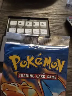 Pokemon TCG Base Set Booster Pack Sealed - 20.82g - Charizard Pack Art - Image 3