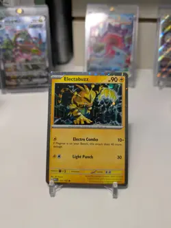 Electabuzz 125/165 "HD" Cosmos Holo Version Promo 151 Pokemon Near Mint - Image 1