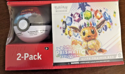 Sam's Club Pokemon Prismatic ETB and Pokeball Bundle Sealed - MOONBALL - Image 1