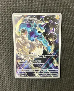 Pokemon TCG Thundurus SVP 209 SV: Black Bolt English ETB PROMO NM - Image 1