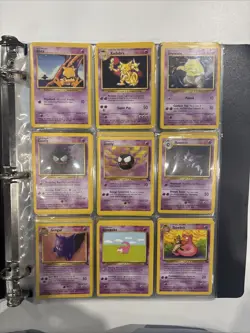1999 Vintage Pokemon HUGE LOT Binder SQUIRTLE GENGAR AB2 - Image 1
