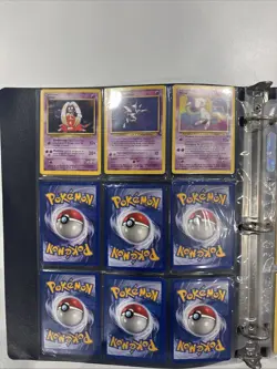 1999 Vintage Pokemon HUGE LOT Binder SQUIRTLE GENGAR AB2 - Image 2