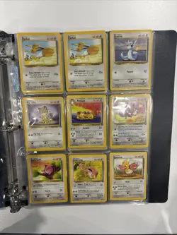 1999 Vintage Pokemon HUGE LOT Binder SQUIRTLE GENGAR AB2 - Image 3