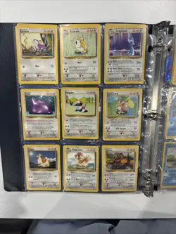1999 Vintage Pokemon HUGE LOT Binder SQUIRTLE GENGAR AB2 - Image 4