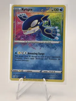 Pokemon TCG Kyogre Shining Fates 021/072 Holo Amazing Rare - Image 1