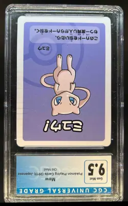 2019 Pokemon Japanese Mew Old Maid CGC 9.5 - Image 1