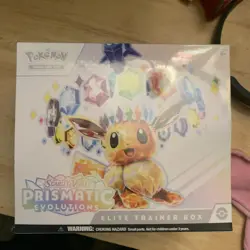 Pokemon Prismatic Evolutions ETB Elite Trainer Box Sealed, Fast Shipping - Image 1