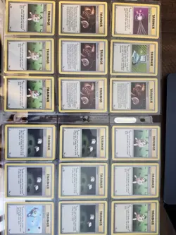 Pokemon Trainer Cards Assorted Lot of 79 Vintage - Image 3