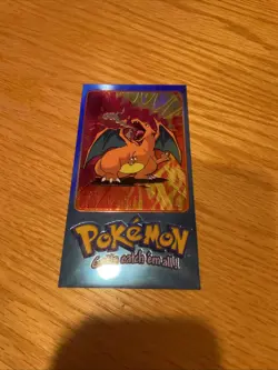 Topps Chrome Pokemon Series 2 Box Topper #5 Charizard - Image 1