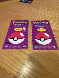 Topps Chrome Pokemon Series 2 Box Topper #1 And #5 Charizard - Image 2