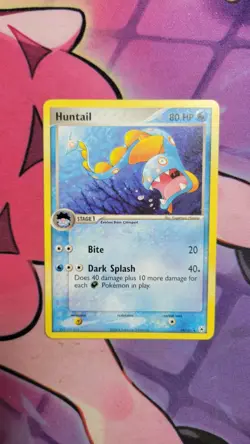 2004 Pokemon Huntail card, EX Hidden Legends, #19/101 NM - Image 1