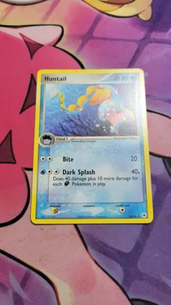 2004 Pokemon Huntail card, EX Hidden Legends, #19/101 NM - Image 2