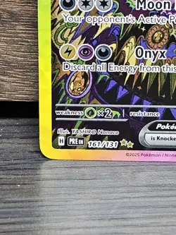 Umbreon EX 161/131 Prismatic Evolutions SIR Pokemon Card - 2025 🔥 Chaser NM - Image 4