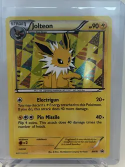 Pokemon TCG Jolteon BW91 Black & White Holo NM - Image 2