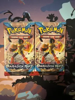 Pokemon Paradox Rift Booster Packs 2 Packs Factory Sealed - Image 1