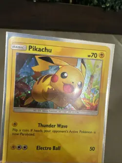 Pikachu SM76 Promos Holo SM Cosmos Pokemon TCG - Image 3