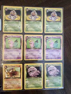 Pokemon Rare Basic Vintage 1999 Cards Lot Of 45 - Image 1
