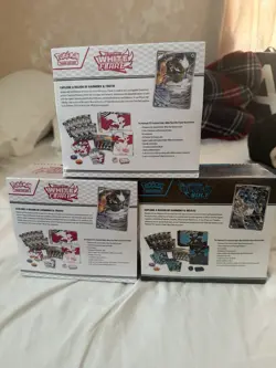 Pokemon TCG Black Bolt and White Flare Elite Trainer Box ETB Bundle - Image 4