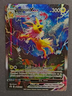 Jolteon VMAX - SWSH184 - Pokemon Sword & Shield Promo Alternate Art Card - Image 1