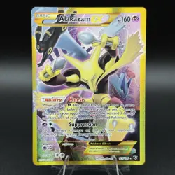 Alakazam EX Pokemon TCG Fates Collide 125/124 Full Art Secret Rare Umbreon Lugia - Image 1