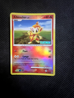 Pokemon Chimchar Reverse Holo Majestic Dawn Platinum Stamped 56/100 HP/MP - Image 1