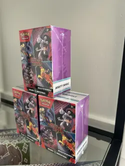 Pokemon Destined Rivals Booster Bundle Sealed Lot Of 3 - Image 2