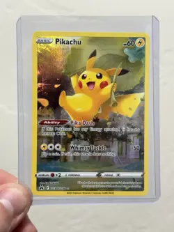 Pokemon TCG Pikachu GG30/GG70 Crown Zenith Holo Ultra Rare Near Mint NM - Image 1