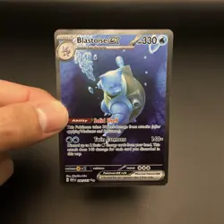 Pokemon Scarlet & Violet 151 Blastoise EX 200/165 Special Illustration Rare Card - Image 2