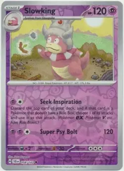 Slowking 58/142 Reverse Holo | Stellar Crown | Pokemon Card - Image 1