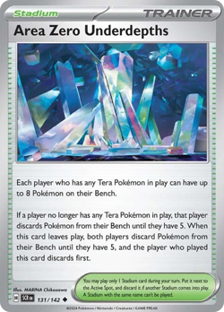 Area Zero Underdepths 131/142 Uncommon | Stellar Crown | Pokemon Card - Image 1
