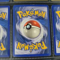 Pokemon Vintage Mixed Lot of Cards Holos Binder Page Magmar EX Etc - Image 3
