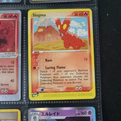 Pokemon Vintage Mixed Lot of Cards Holos Binder Page Magmar EX Etc - Image 4