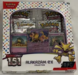 Alakazam EX Collection Box 151 Pokemon TCG NEW / SEALED - Image 1