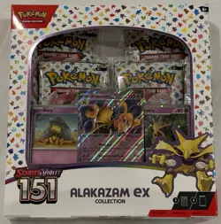 Alakazam EX Collection Box 151 Pokemon TCG NEW / SEALED - Image 1