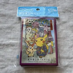 Pokemon Center Tohoku 2025 Limited Card Sleeve "SENDAI TANABATA FESTIVAL" New - Image 1