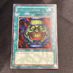 Yugioh Pot of Greed LOB-EN119 Worldwide Edition - Image 2