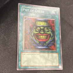Yugioh Pot of Greed LOB-EN119 Worldwide Edition - Image 3