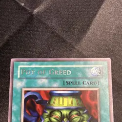 Yugioh Pot of Greed LOB-EN119 Worldwide Edition - Image 4