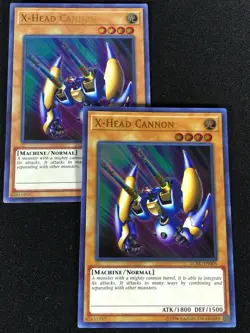 Yugioh X-Head Cannon LCKC-EN005 ULTRA x2 (NM) - Image 1