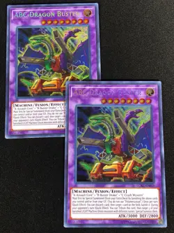 Yugioh ABC Dragon Buster LCKC-EN059 Secret X2 (NM) - Image 1