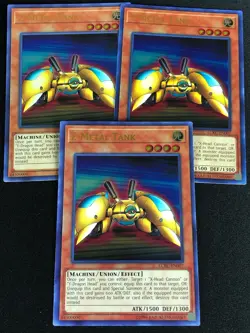 YUGIOH Z-METAL TANK LCKC-EN007 ULTRA X3 - Image 1